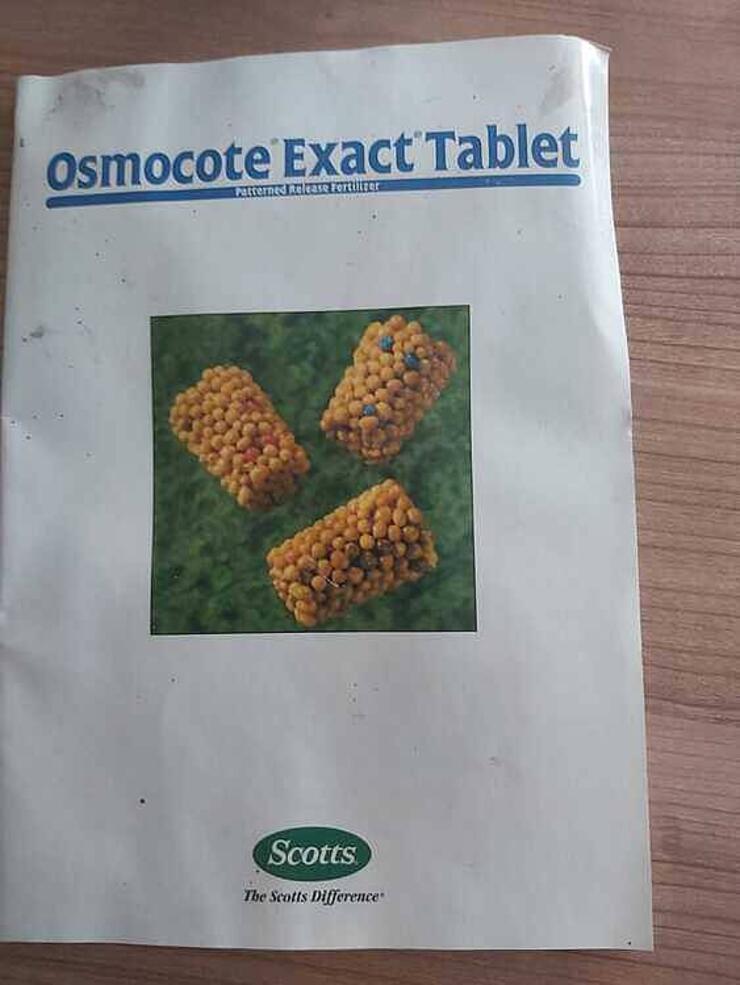 30 dozen osmocote Exact tabletten  7,5 gram