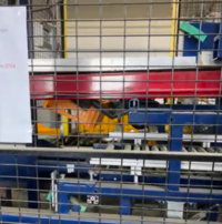 komkommer sorteermachine GS10 compleet met kistenlift stapelrobot en 3 inpakrobots