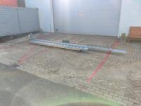 Te koop transportband met motorvariator 10.000 x 160 mm