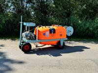 Empas spuitwagen 600 Ltr. tank met handhaspel (gebruikt)