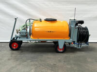 Empas - Spuitwagen + zender slanghaspel - 600 liter