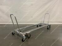 Transportwagen aluminium 187 cm, Steenks Service, spoor 550-51 (BP553) uit voorraad leverbaar