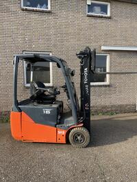 Toyota 8FBE16T heftruck 2016 freelift