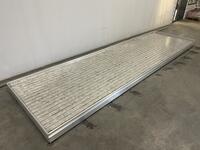 Aluminium rolcontainers met aluminium eb- en vloedbodem | Afmetingen: 5700x1600 mm