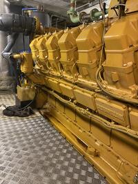 te koop WKK Caterpillar g3516A 1030kW.