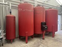 Diverse expansievaten | 1x 6500 liter | 2x 5000 liter