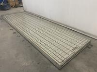 Aluminium rolcontainers met plastic eb en vloedbodem | Afmetingen: 1715x5900 mm